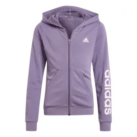 adidas Essentials Linear Logo Front Zip Kid's Hoodie