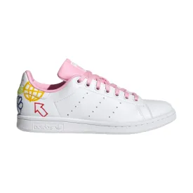 Adidas Women's Stan Smith Shoes - Cloud White / True Pink