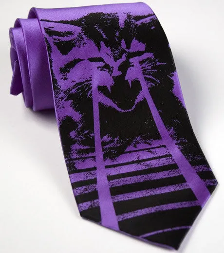 Angry Laser Kitten Necktie