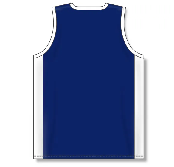 Athletic Knit (AK) B2115Y-216 Youth Navy/White Pro Basketball Jersey