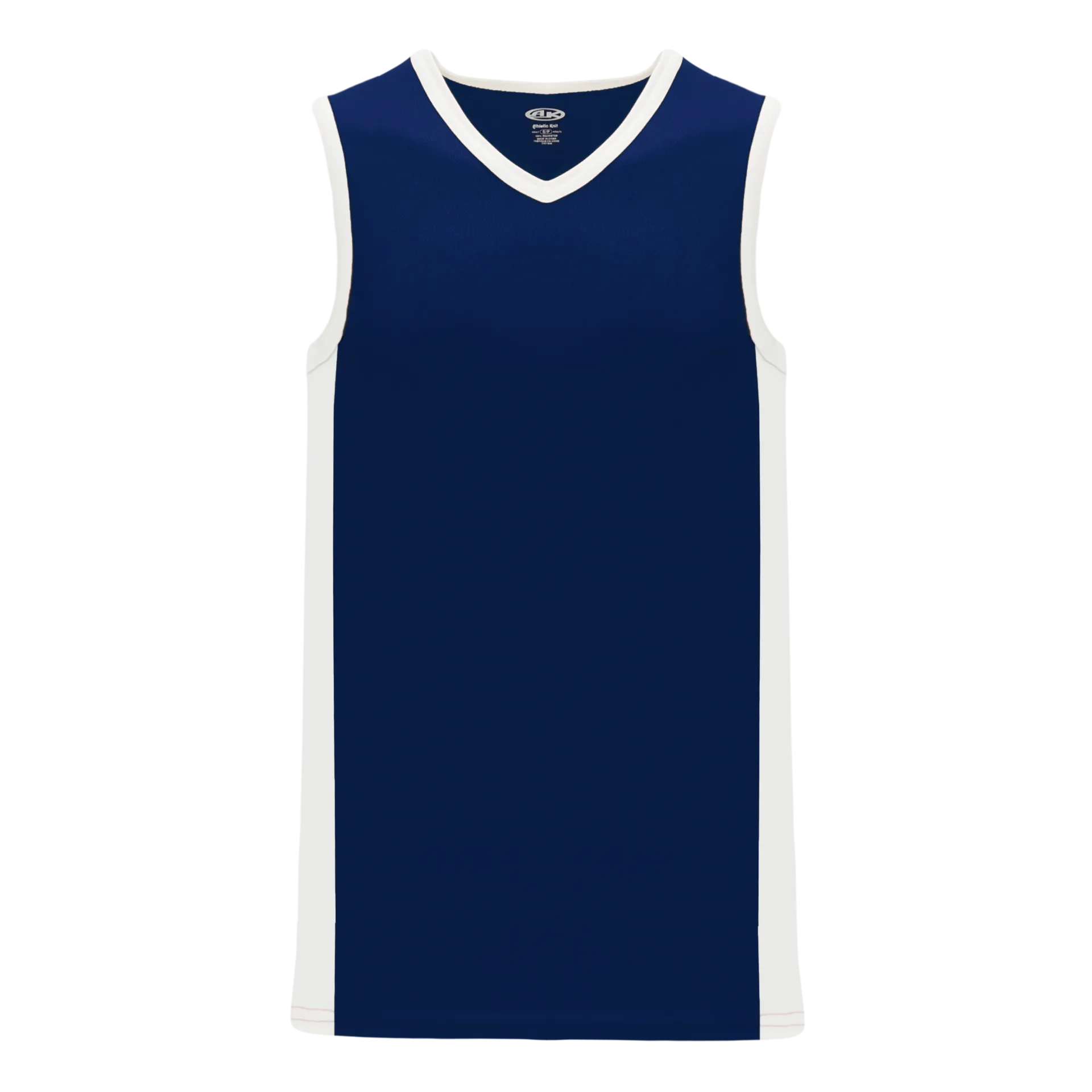 Athletic Knit (AK) B2115Y-216 Youth Navy/White Pro Basketball Jersey