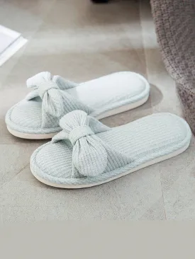 Bow Tie Slippers