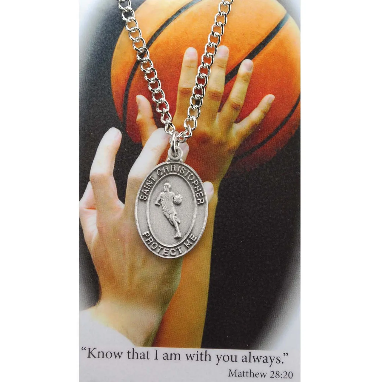 BOY BASKETBALL PRAYER CARD SET-PSD675BK