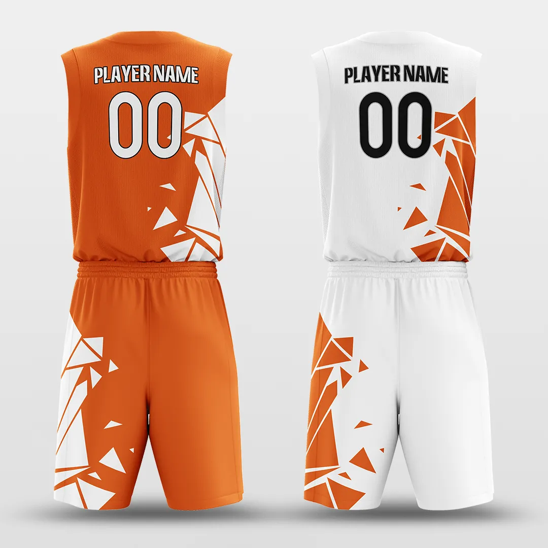 Broken - Customized Reversible Sublimated Basketball Set