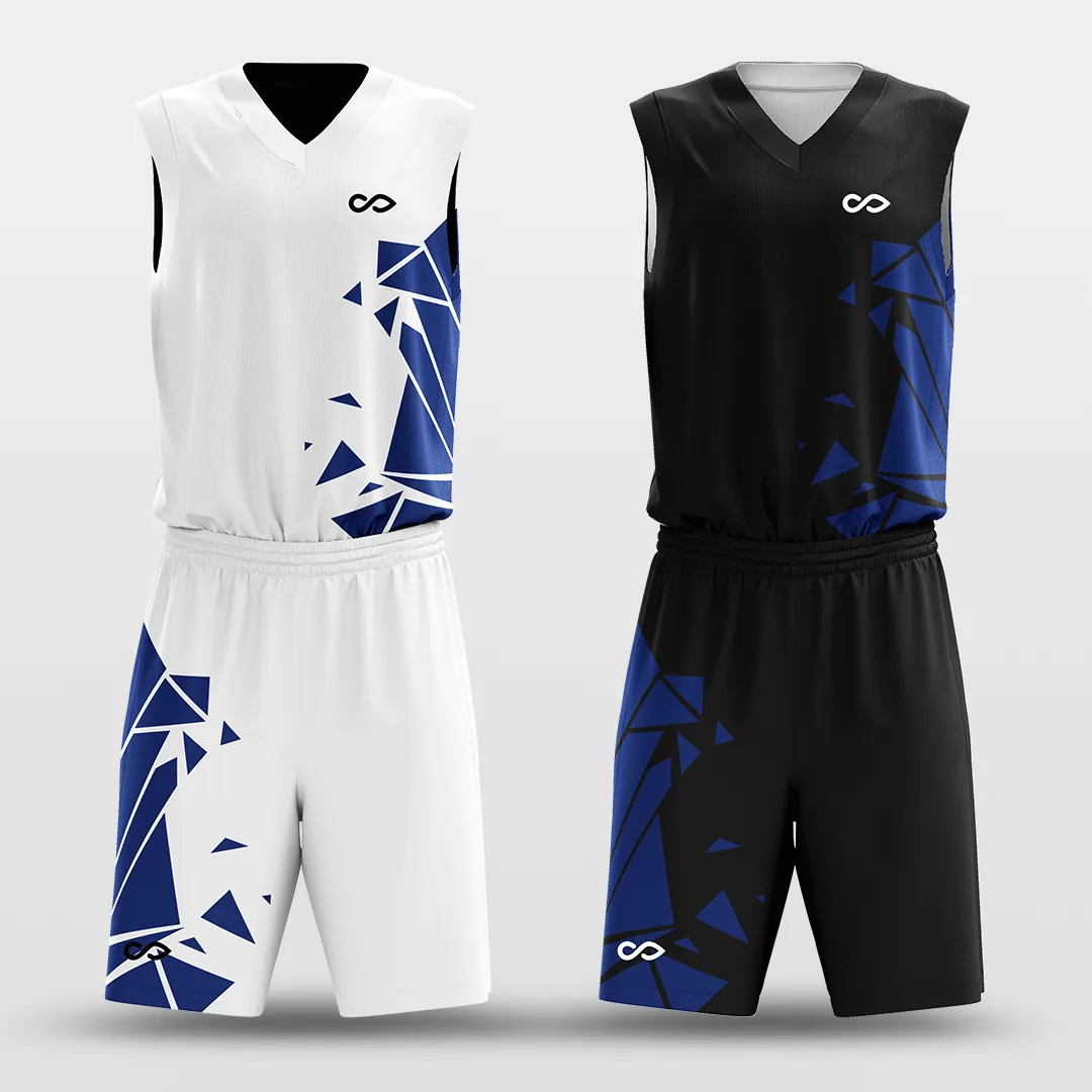 Broken - Customized Reversible Sublimated Basketball Set