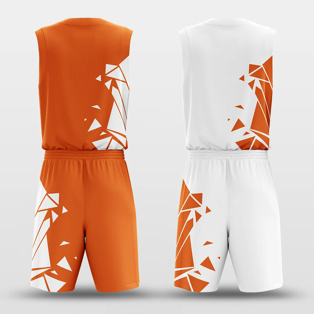 Broken - Customized Reversible Sublimated Basketball Set