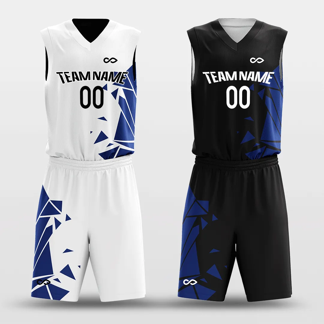 Broken - Customized Reversible Sublimated Basketball Set