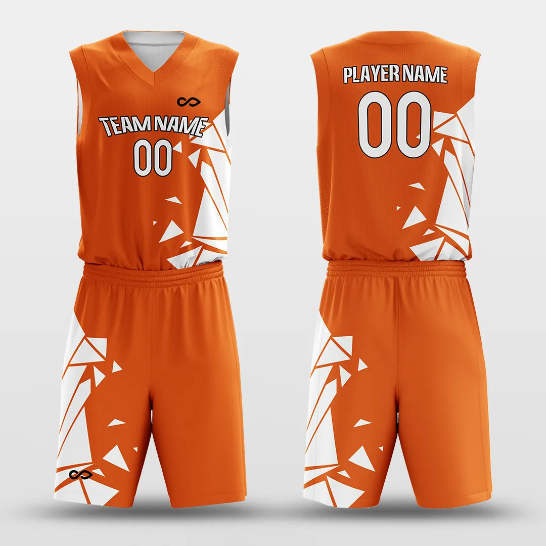 Broken - Customized Reversible Sublimated Basketball Set