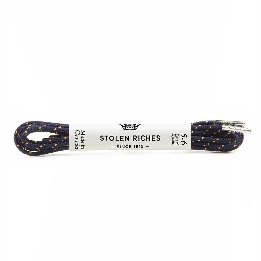 Chicago Blue Dress Laces (Length: 27"/69cm)