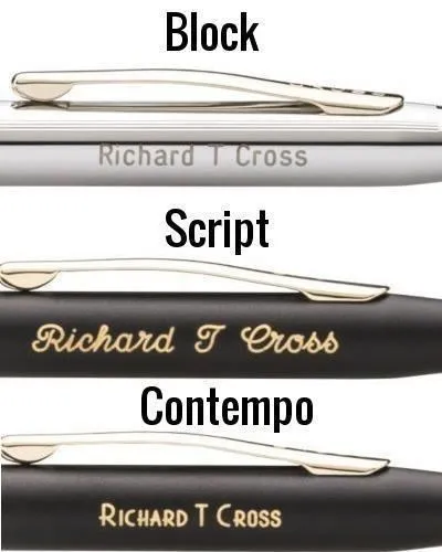 Cross Townsend Lustrous Chrome (new wider) Ballpoint Pen