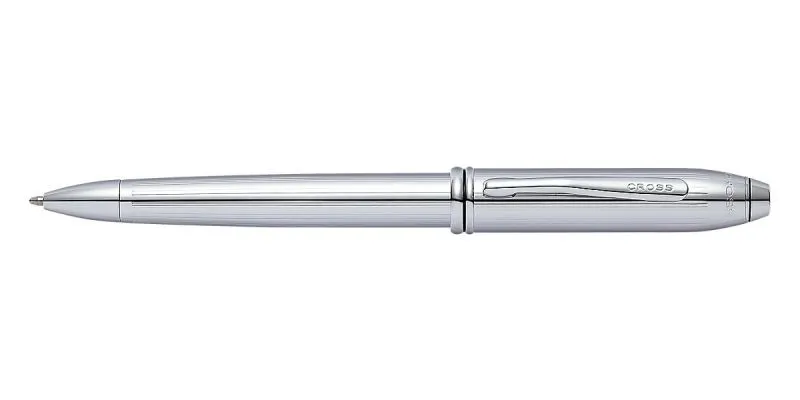 Cross Townsend Lustrous Chrome (new wider) Ballpoint Pen