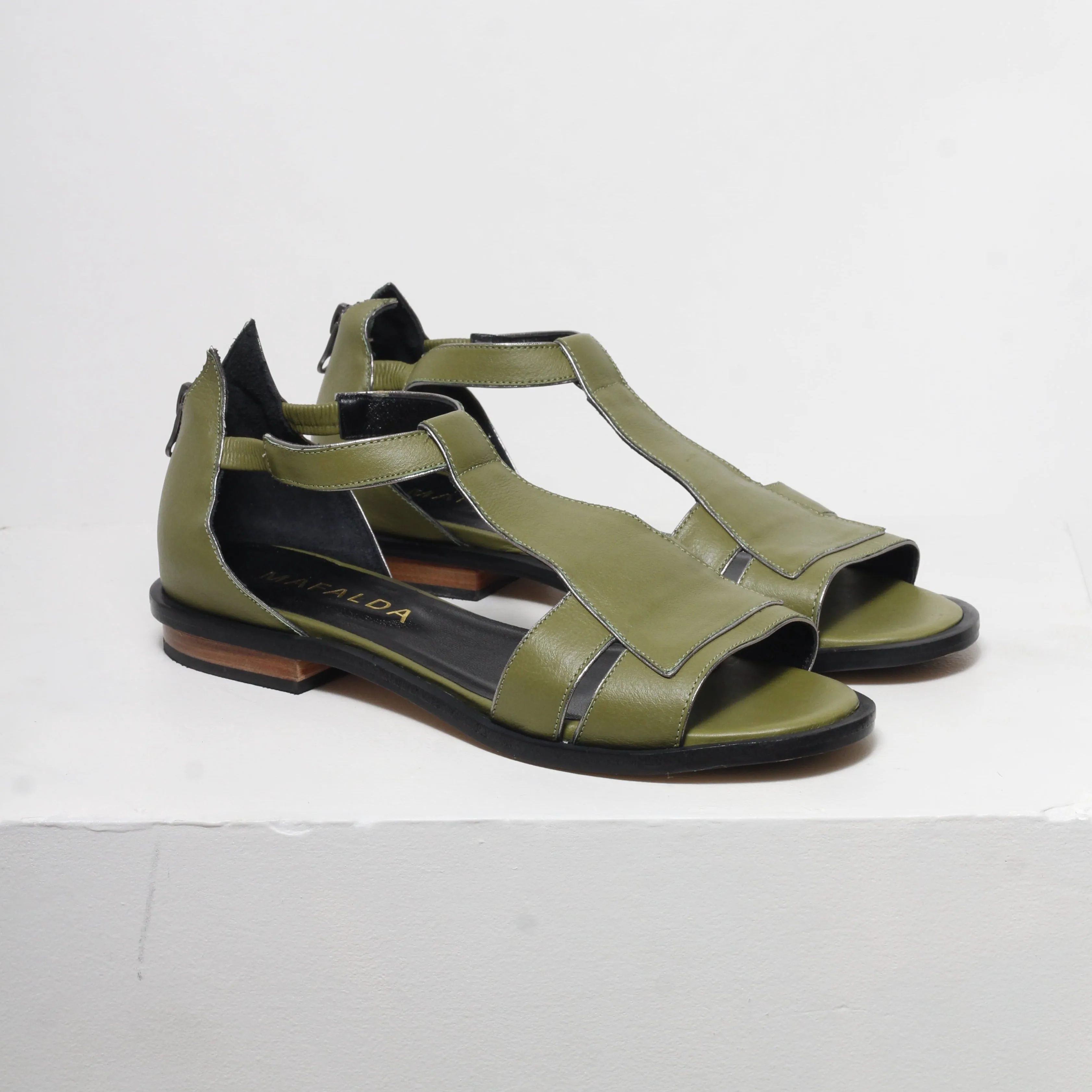 Cynthia Pistachio Green Sandals