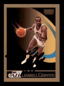 Darrell Griffith Autographed 1990-91 Skybox Card #278 Utah Jazz SKU #219212