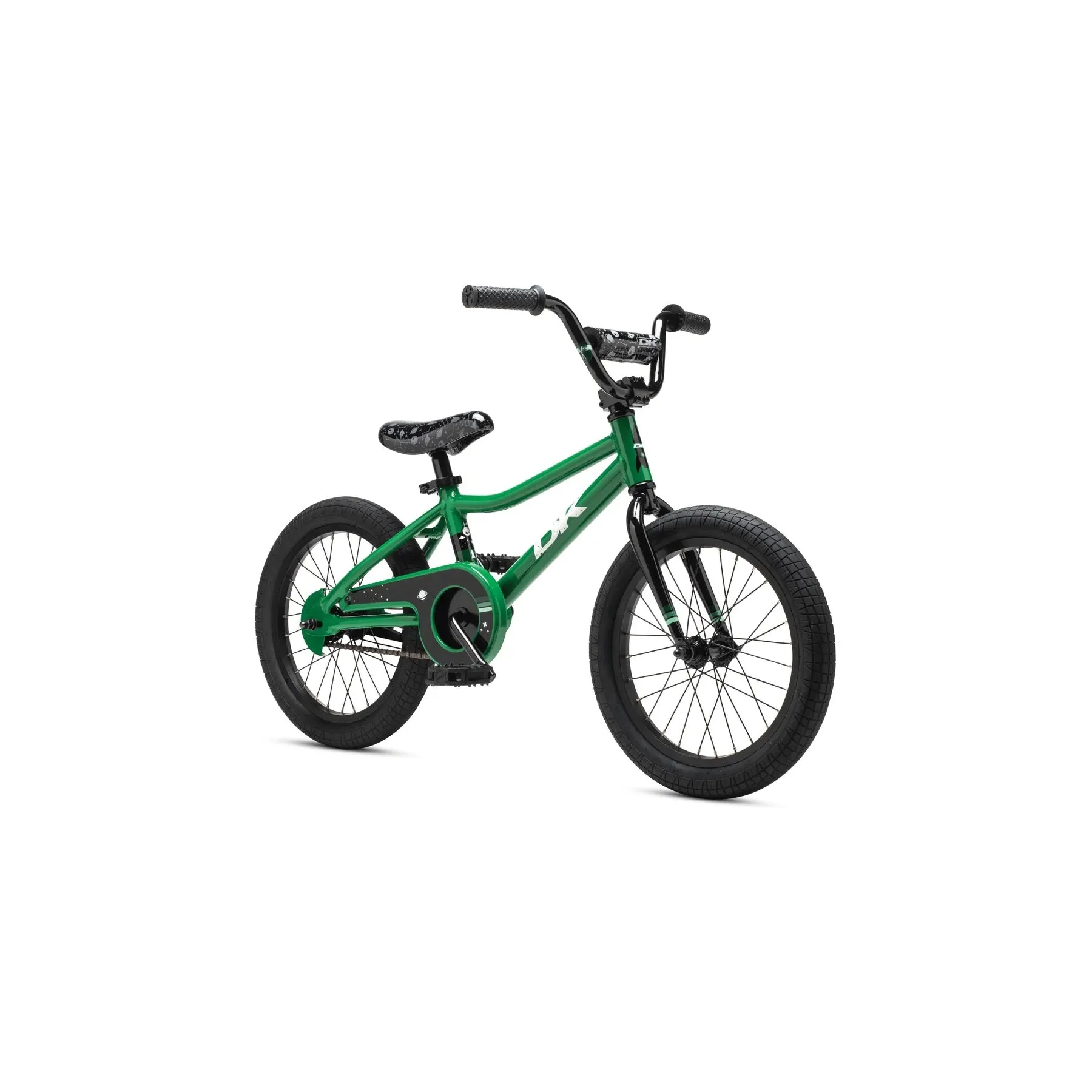 DK Devo 16" Kids Complete BMX Bike - Green