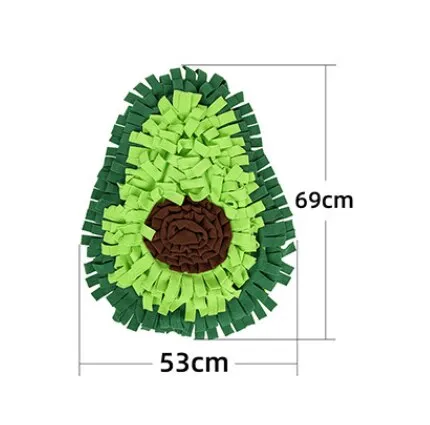 Dog Snuffle Mat Puzzle Toys Increase IQ Slow Dispensing Feeder Pet Cat Puppy Training Games FeedingFeeding Food Intelligence Toy