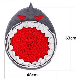 Dog Snuffle Mat Puzzle Toys Increase IQ Slow Dispensing Feeder Pet Cat Puppy Training Games FeedingFeeding Food Intelligence Toy