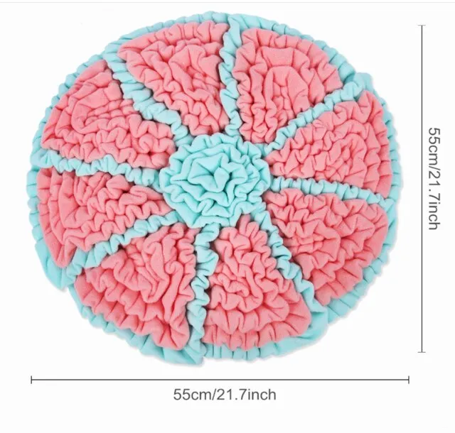 Dog Snuffle Mat Puzzle Toys Increase IQ Slow Dispensing Feeder Pet Cat Puppy Training Games FeedingFeeding Food Intelligence Toy