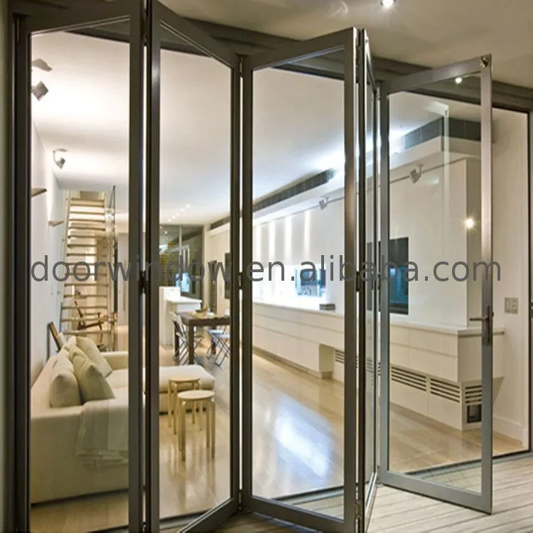 Doorwin 2021China cheap folding door sliding sizes shop reviews