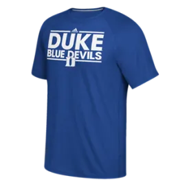 Duke Blue Devils Adult Adidas Dassler Ultimate Blue Tee