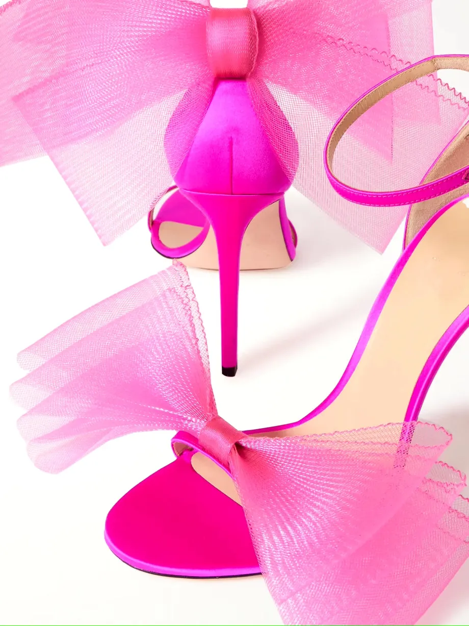 Entle Pink Bow-tie Sandals