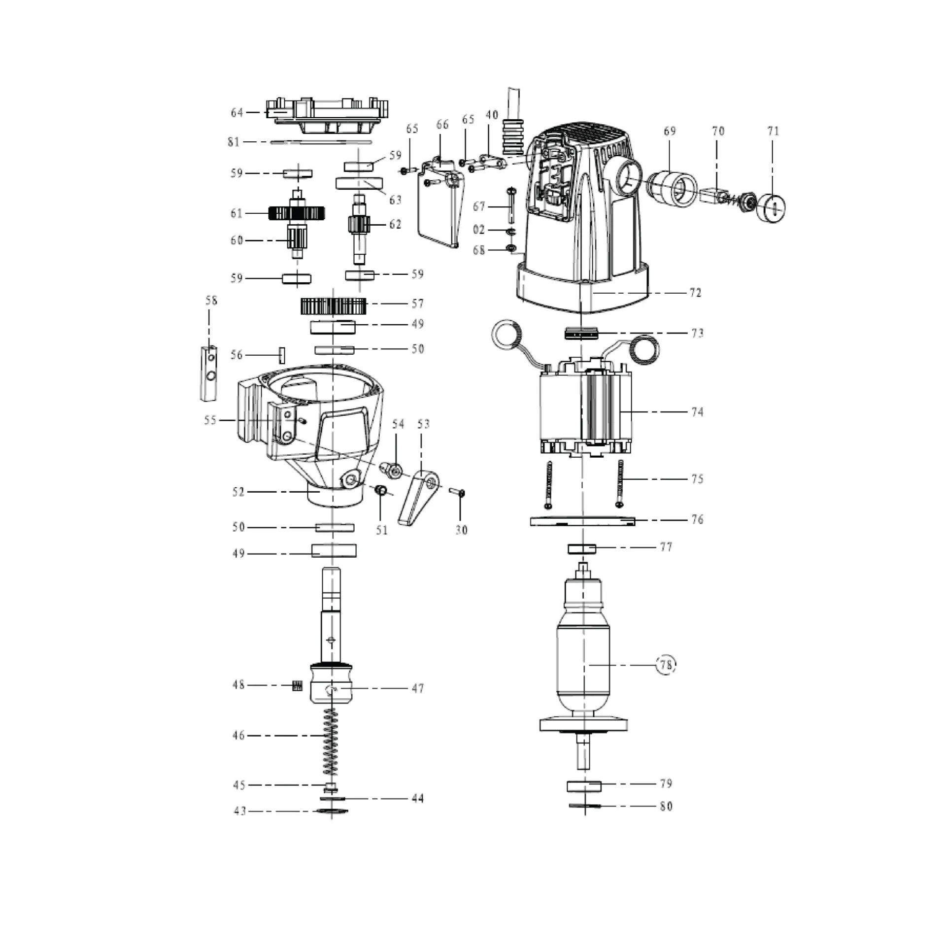 Evolution S28MAG Spare Parts