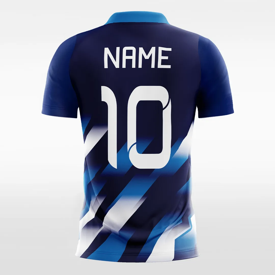 Fashion Sequin - Custom Kids Soccer Jerseys Design Navy Blue