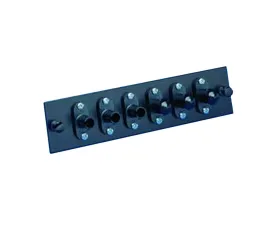 Fiber Adapter Panel, Multimode/Single Mode, 12 Port ST Duplex