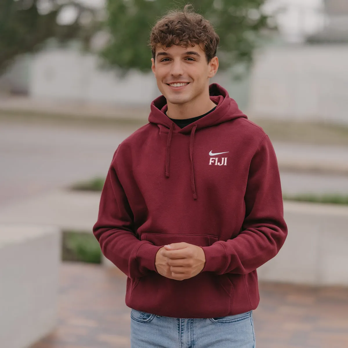 FIJI Nike Embroidered Hoodie