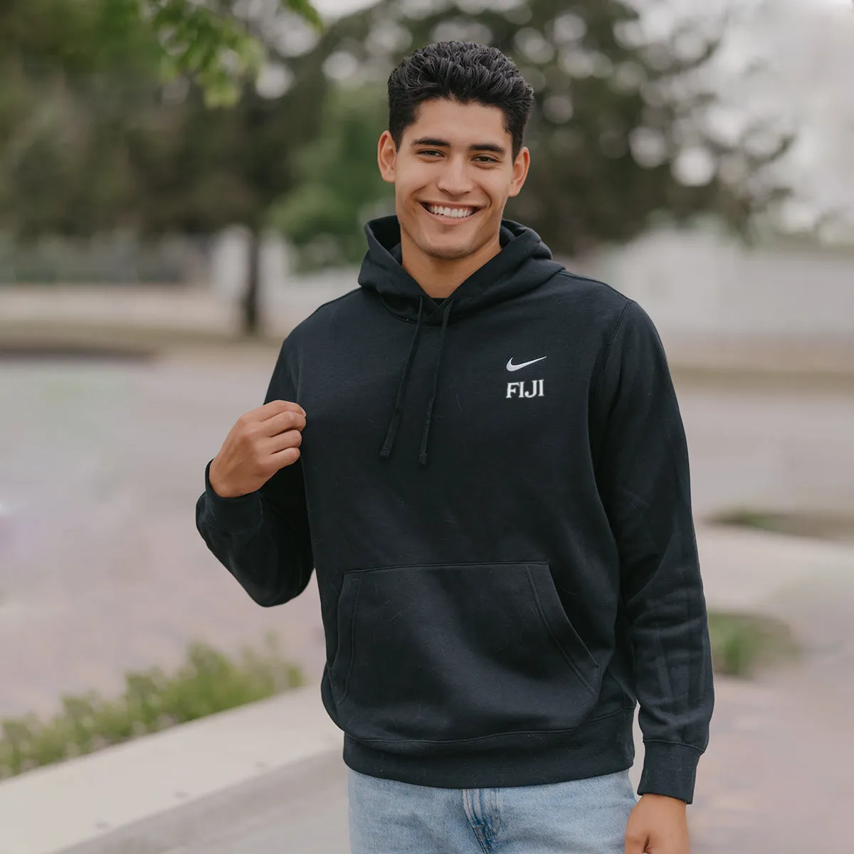 FIJI Nike Embroidered Hoodie