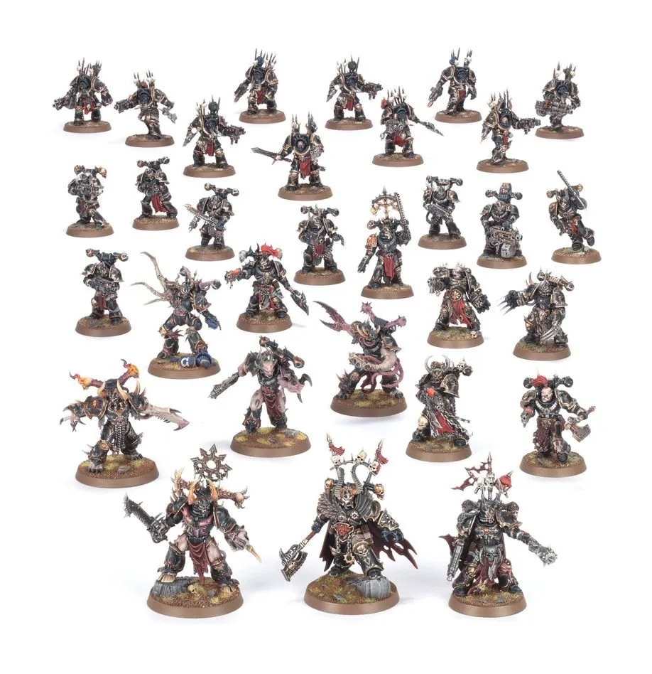 Games Workshop Warhammer 40,000: Chaos Space Marines Veterans of The Long War