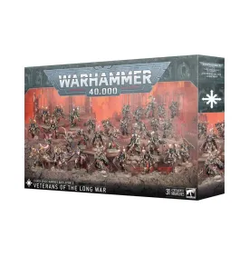 Games Workshop Warhammer 40,000: Chaos Space Marines Veterans of The Long War