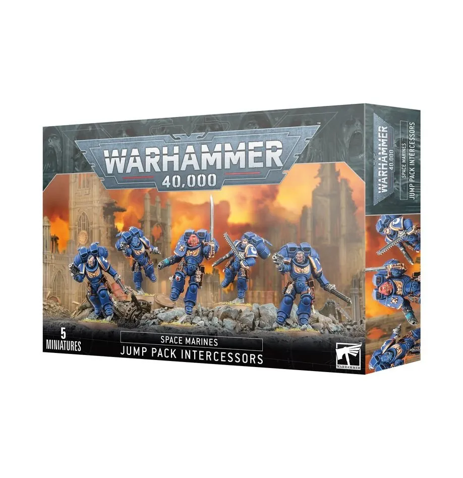 Games Workshop Warhammer 40,000: Space Marines Jump Pack Intercessors