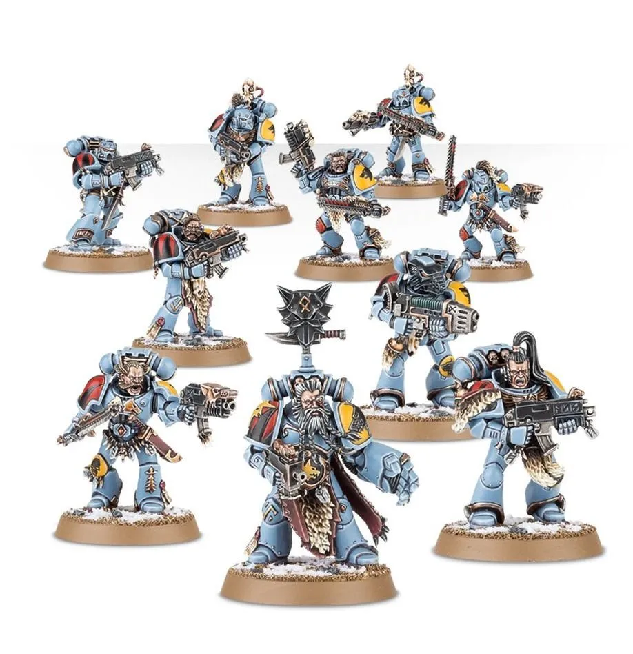 Games Workshop Warhammer 40,000: Space Wolves Grey Hunters