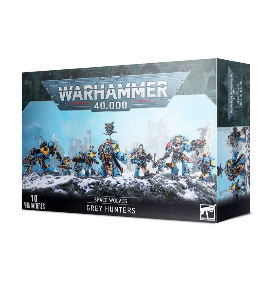 Games Workshop Warhammer 40,000: Space Wolves Grey Hunters