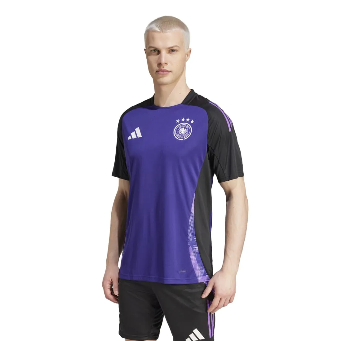 Germany 2024 Adidas Tiro Men's Training Jersey Purple