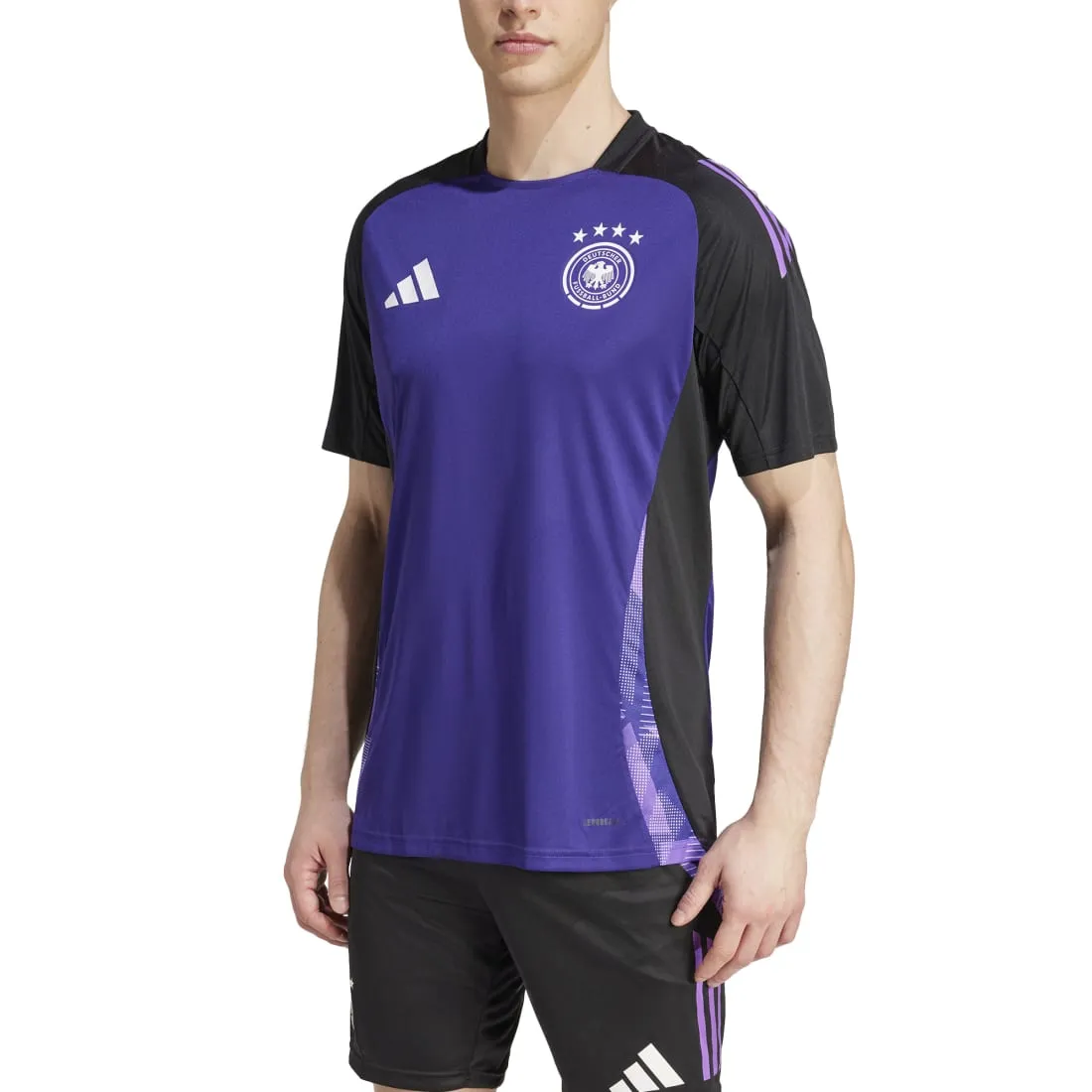 Germany 2024 Adidas Tiro Men's Training Jersey Purple