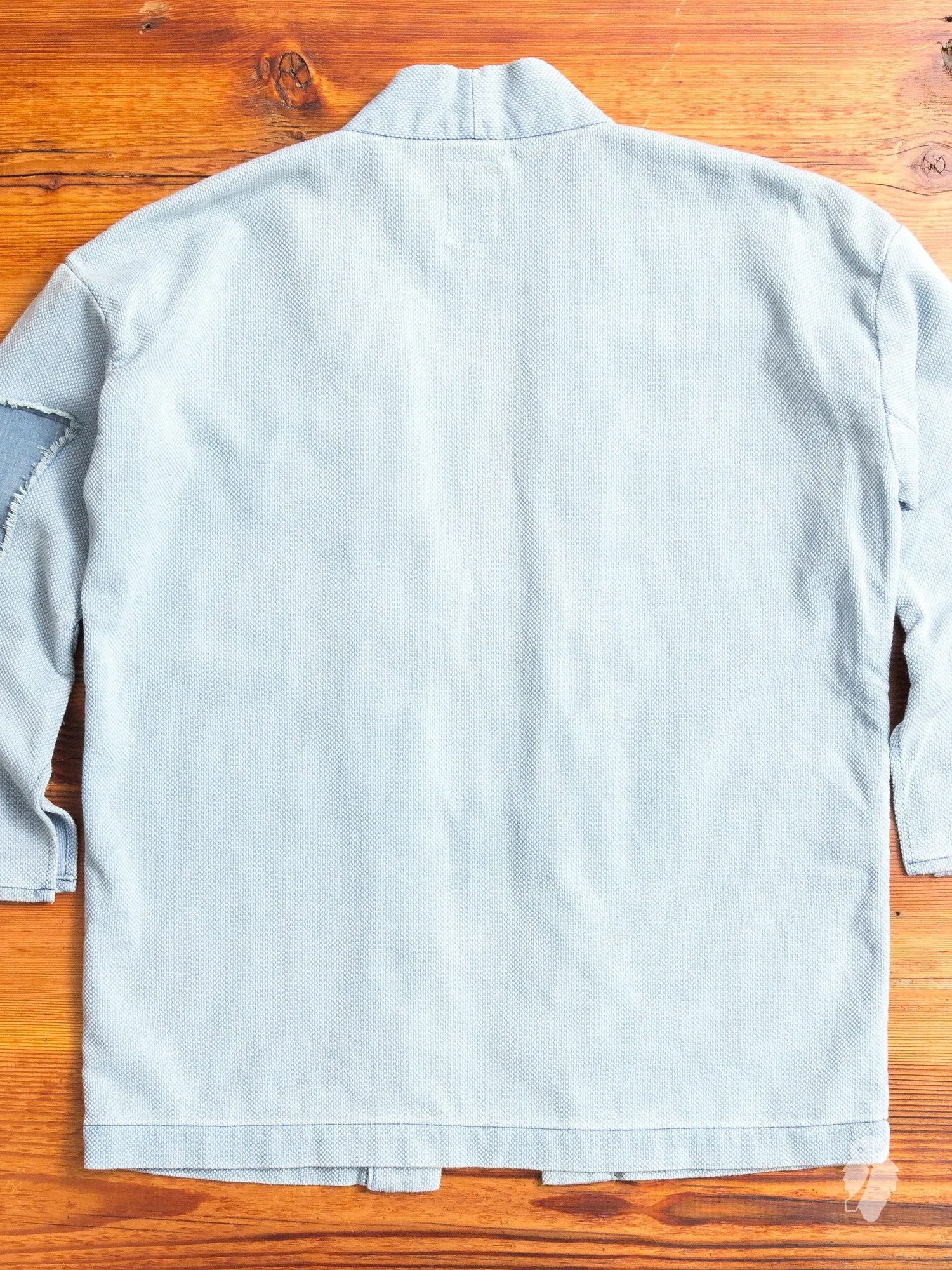 Haori Sashiko Shirt in Washed Indigo Remake