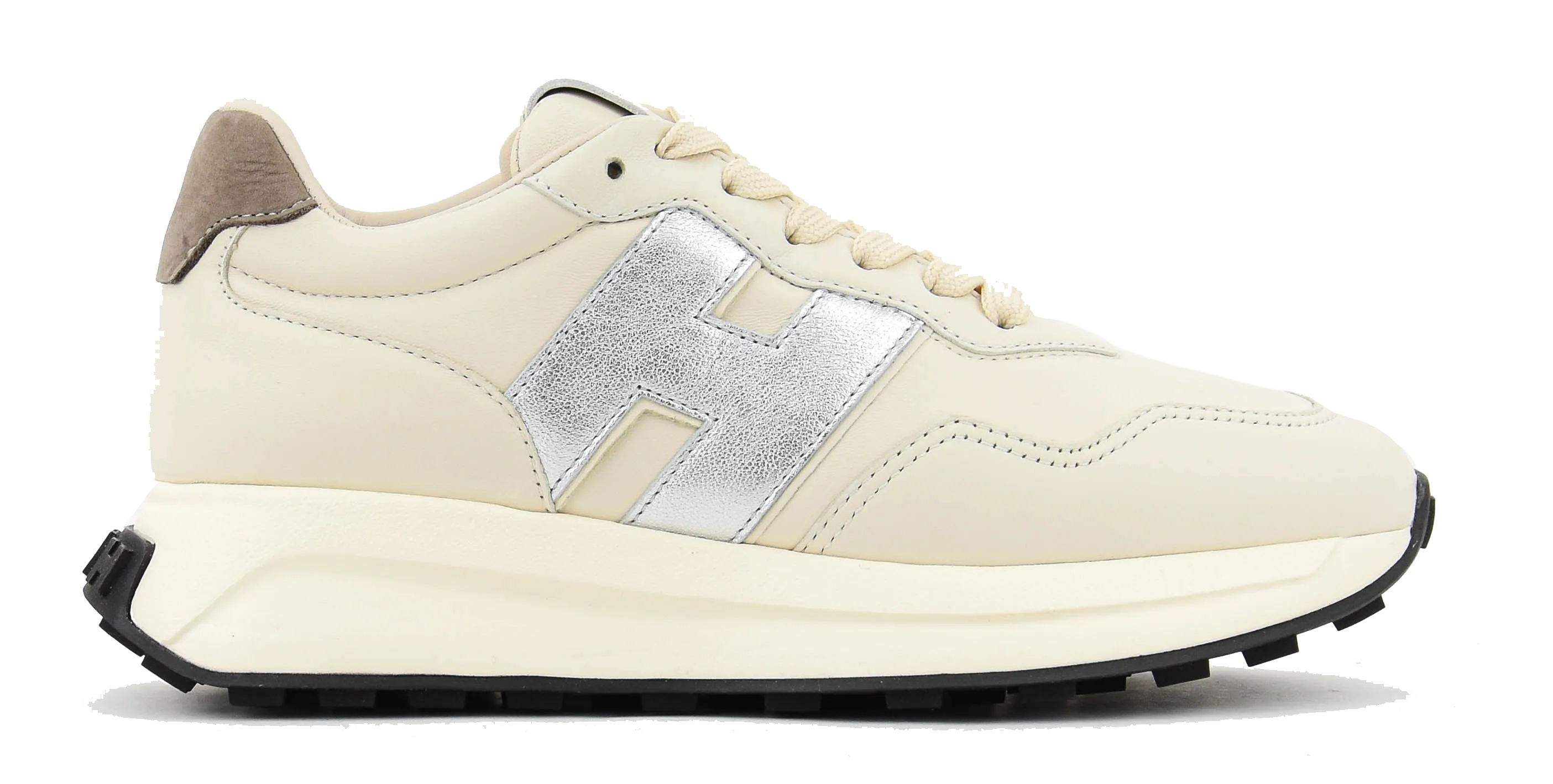 HOGAN H641 SNEAKER WHITE SILVER