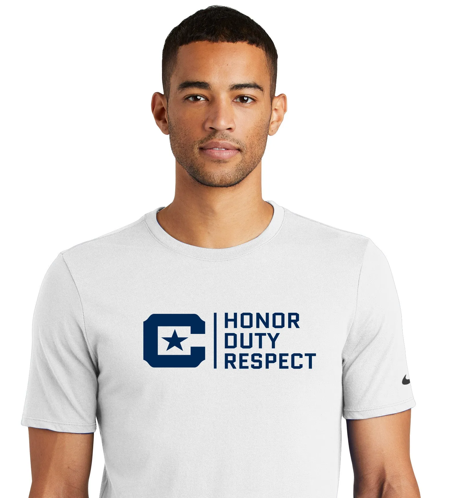 Honor Duty Respect Nike Dri-FIT Cotton/Poly Tee