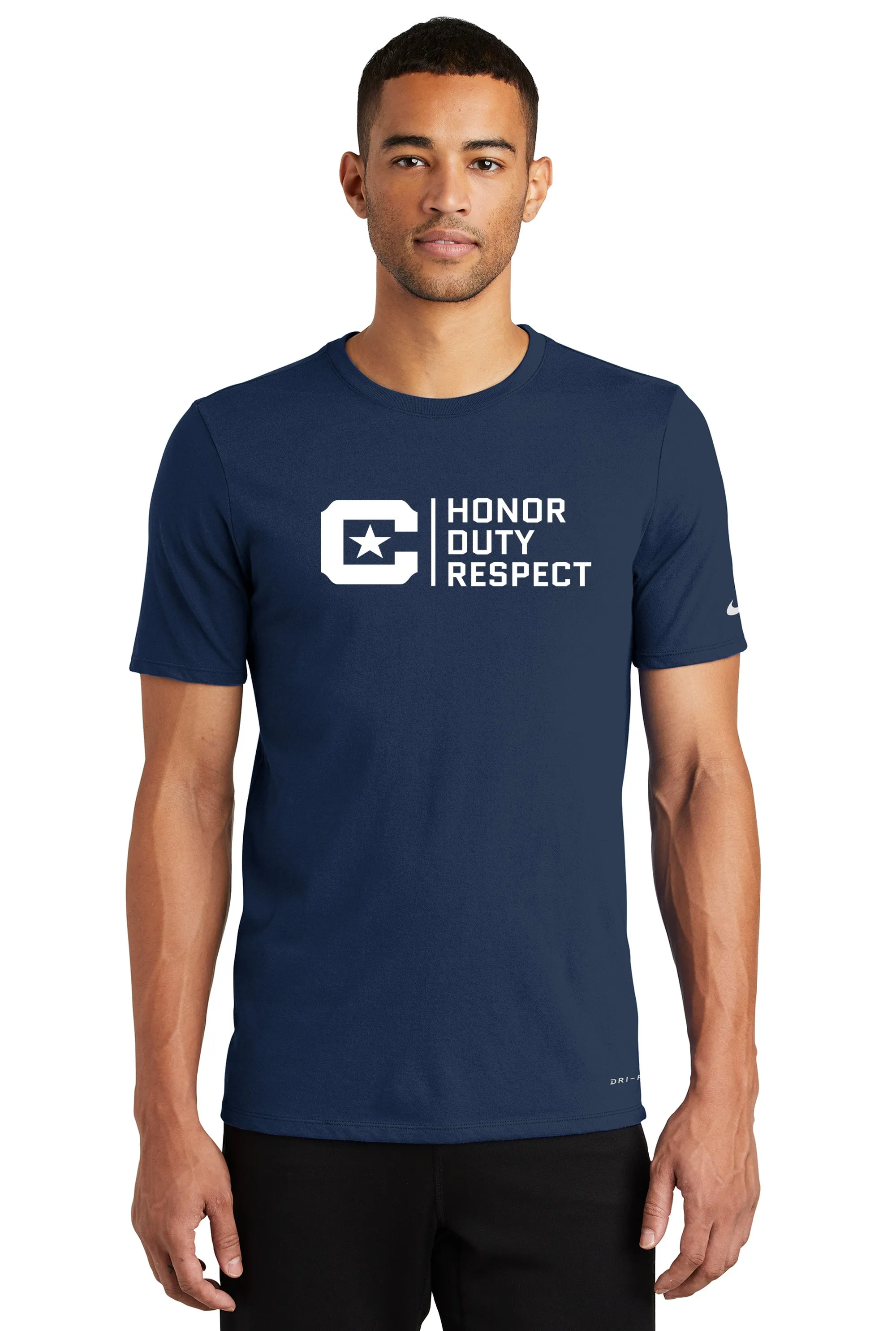 Honor Duty Respect Nike Dri-FIT Cotton/Poly Tee