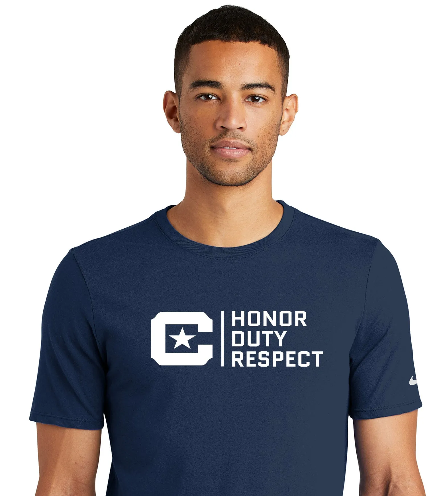 Honor Duty Respect Nike Dri-FIT Cotton/Poly Tee