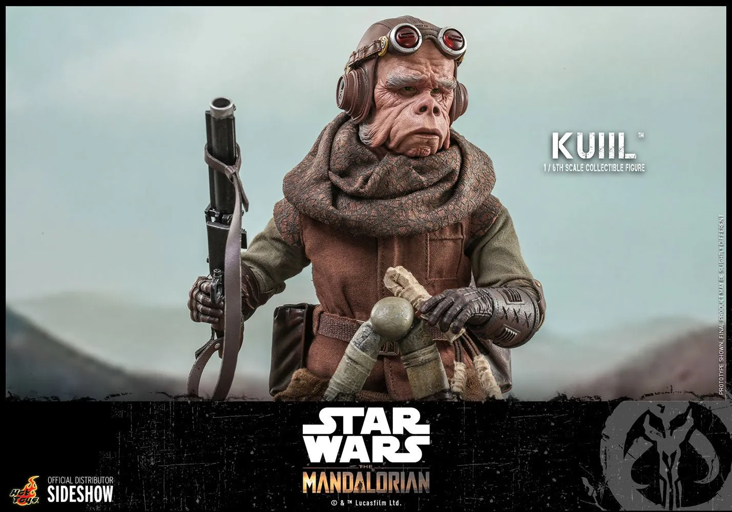 Hot Toys Star Wars The Mandalorian Kuiil Sixth Scale Figure