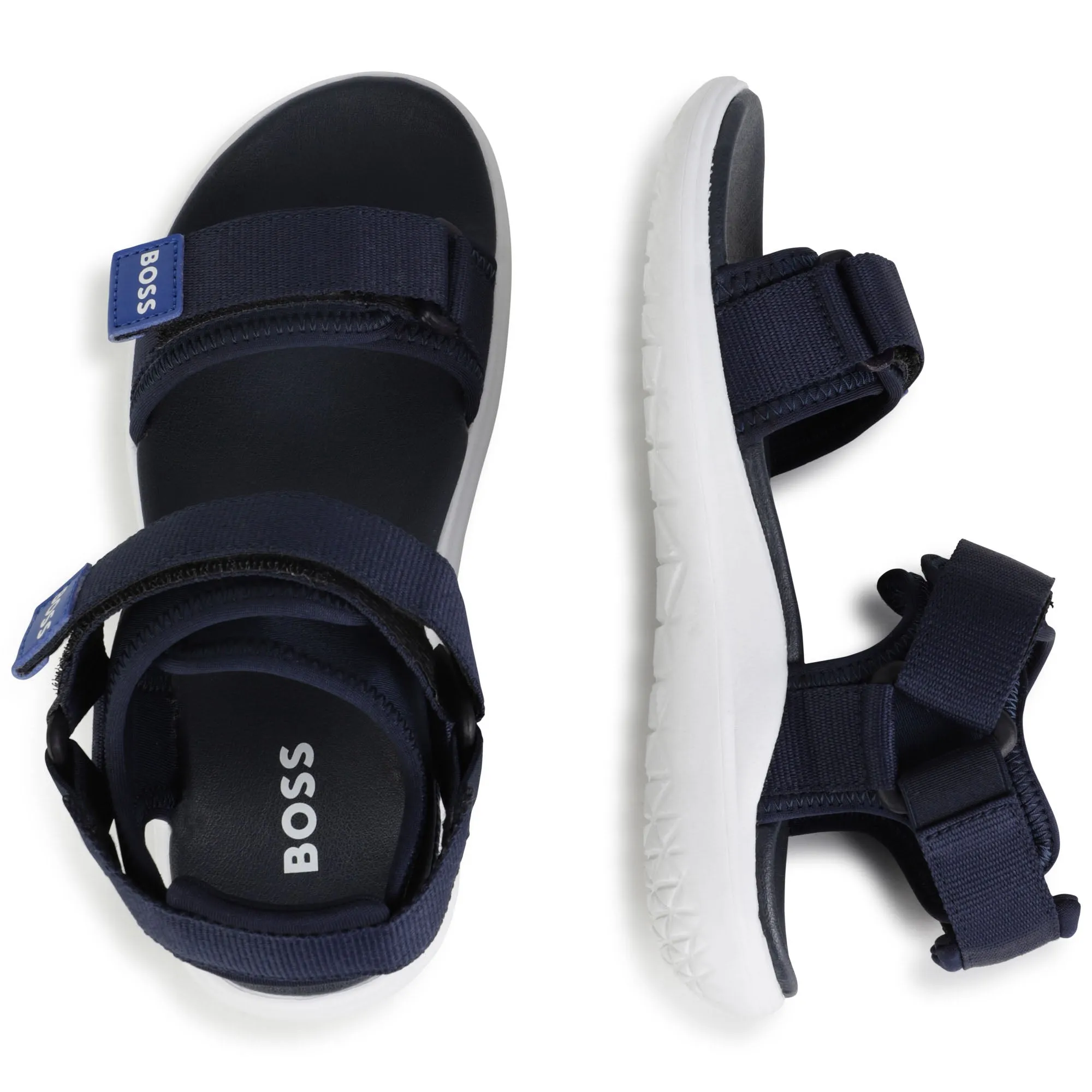 Hugo Boss Navy Sandals