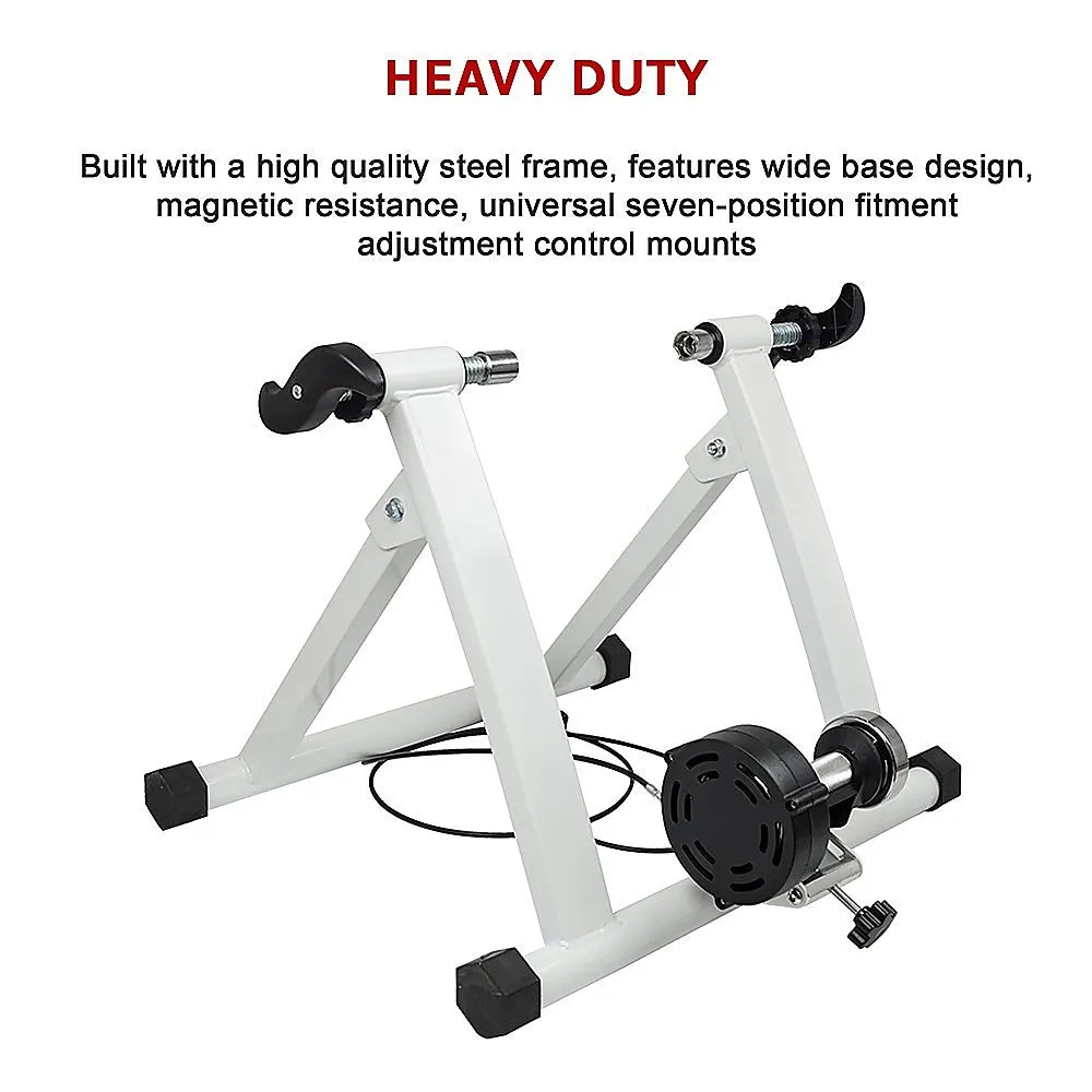 Indoor Foldable Magnetic Bike Trainer with 7 Resistance Levels