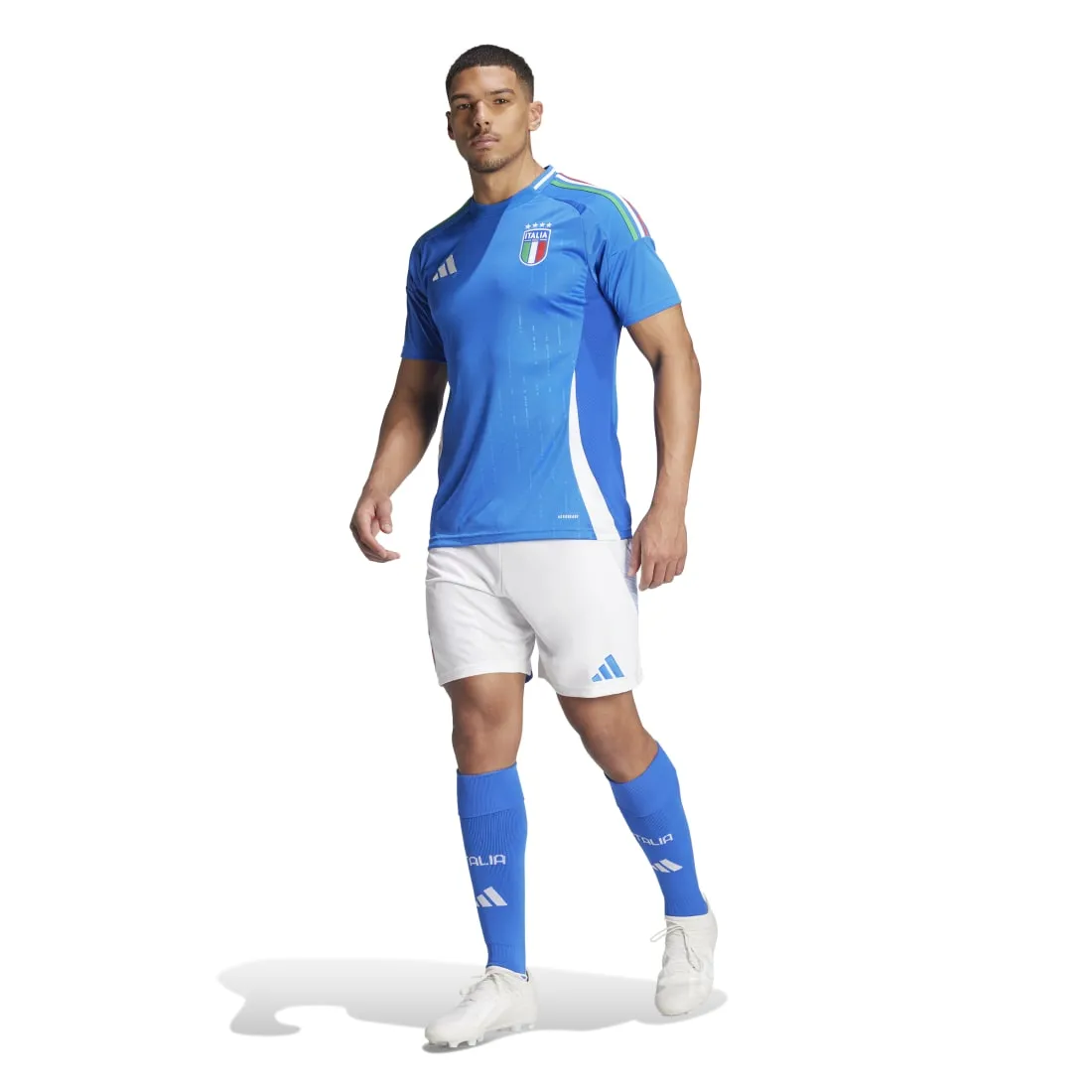 Italy 2024 Adidas Home Men's Short White