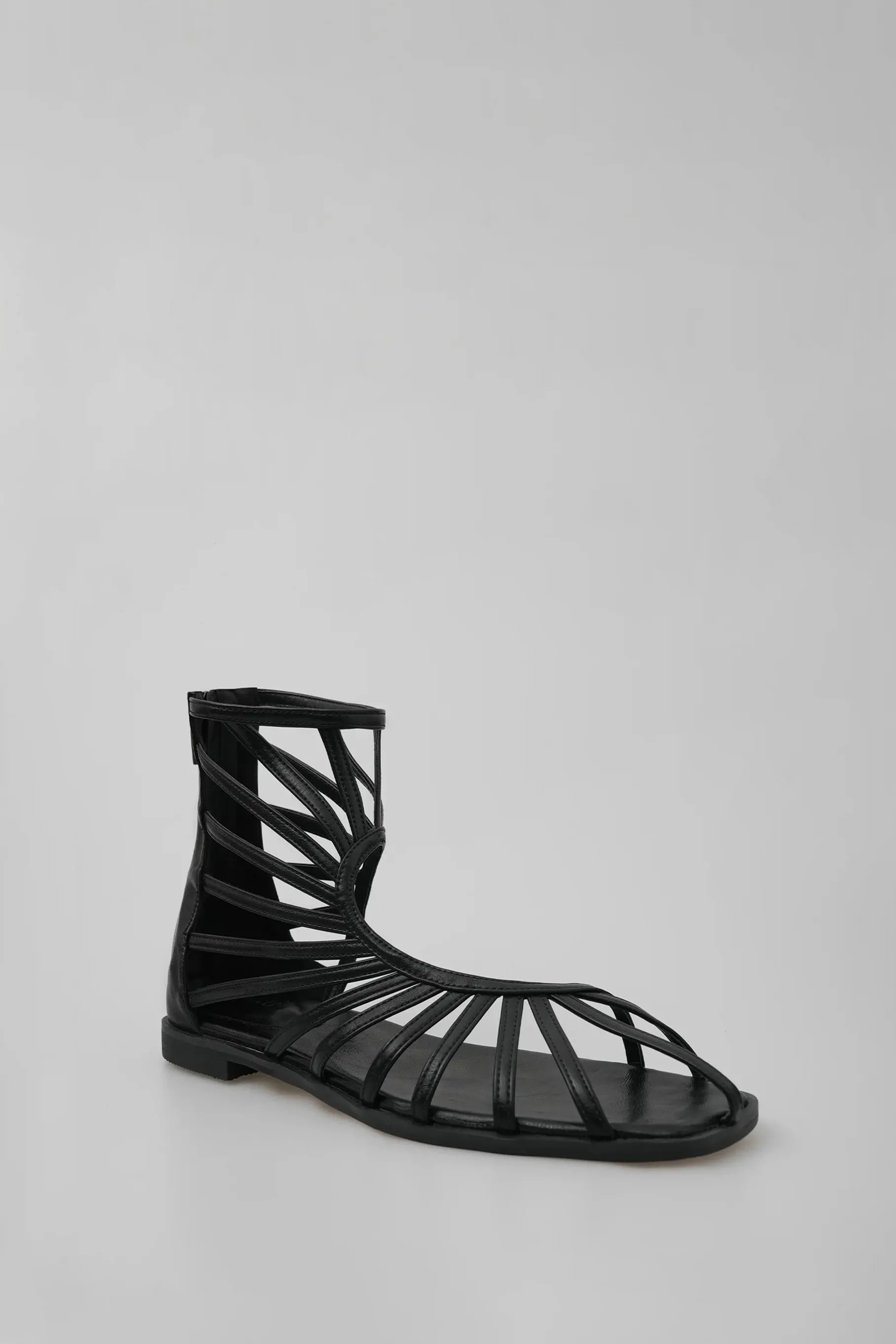 Jana Zip-up Sandals