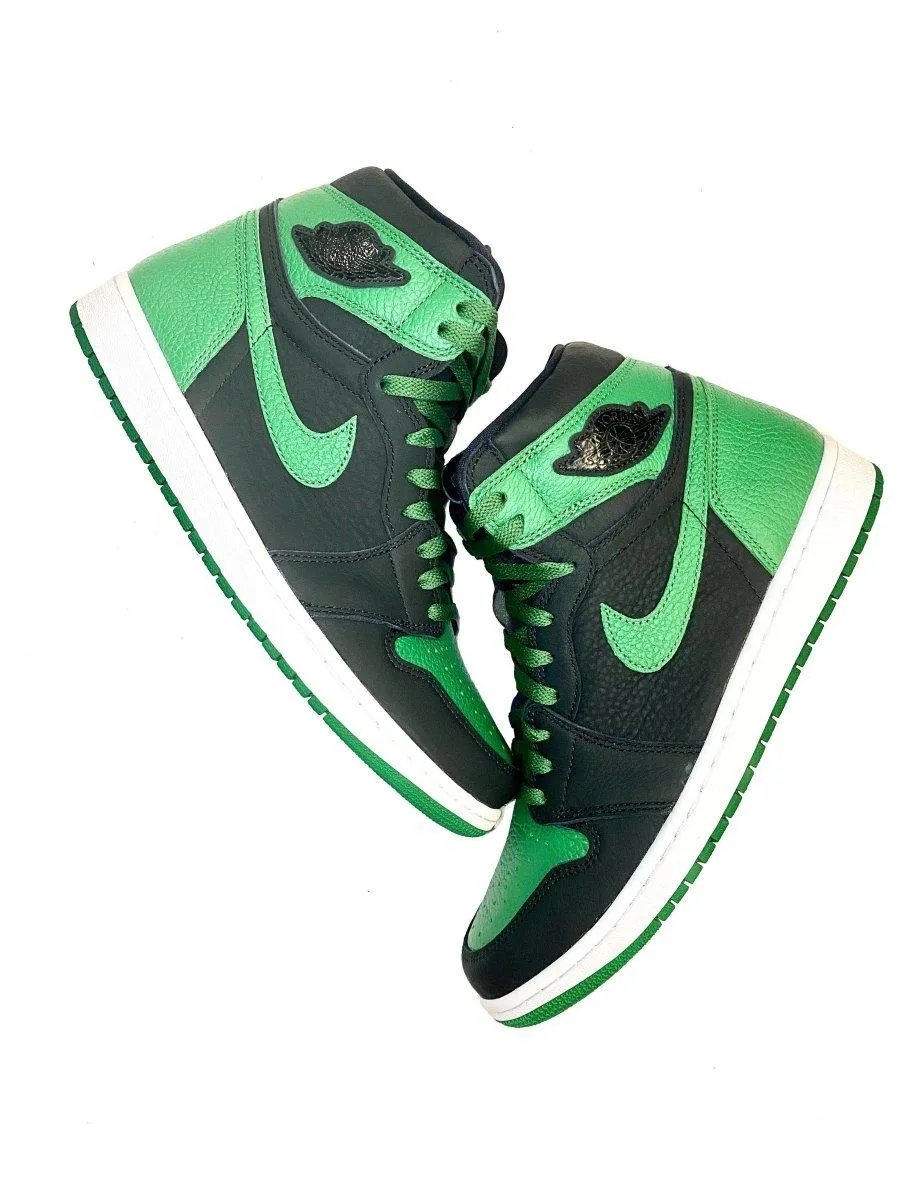 Jordan 1 Laces Basics Flat Thin - Pine Green Laces