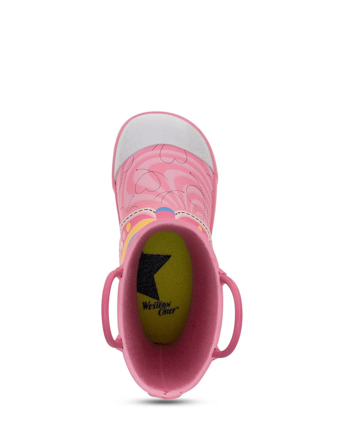 Kids Bella Butterfly Rain Boot - Pink