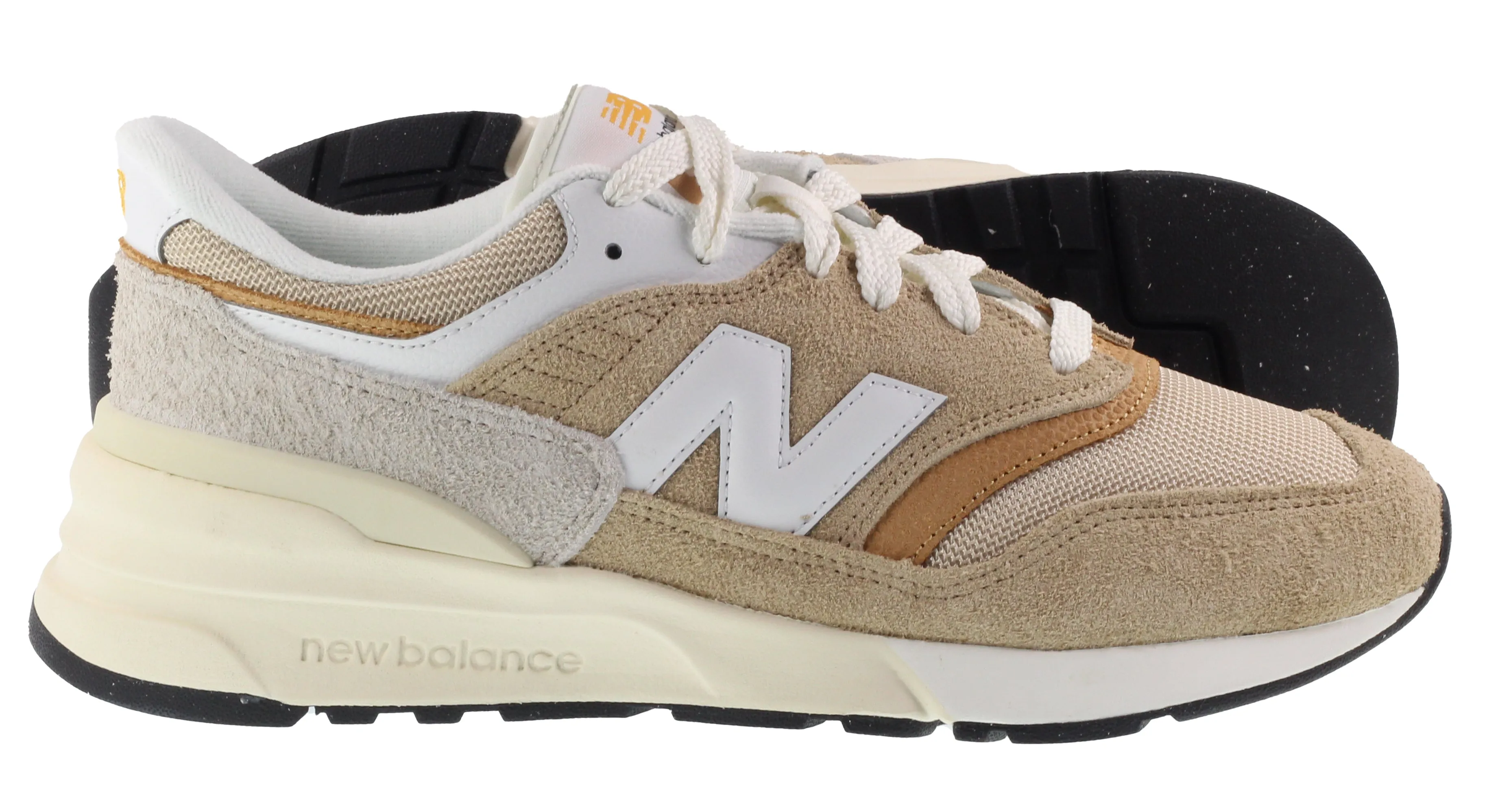 New Balance Trainers Mens 997R Dolce with sandstone