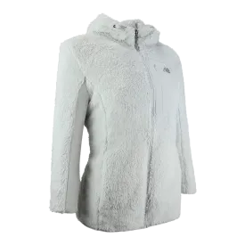 New Balance Women's Full Zip Sherpa Fleece Hooded Jacket